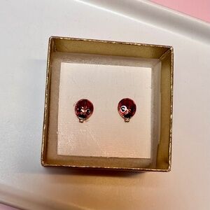 Vintage Avon ladybug earrings